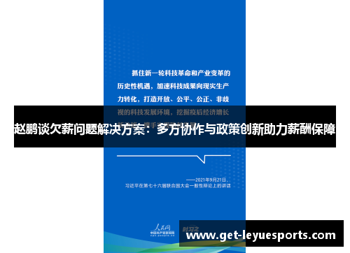 赵鹏谈欠薪问题解决方案：多方协作与政策创新助力薪酬保障